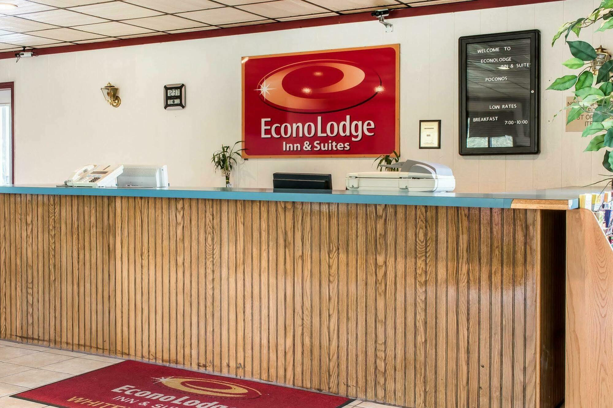 Econo Lodge Inn&Suites Pocono near Lake Harmony White Haven Exterior foto